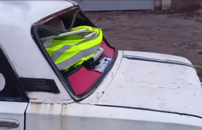  «Ограбление века» в Донецке: У ВАЗ-2101 вынесли стёкла и электронику прямо во дворе 