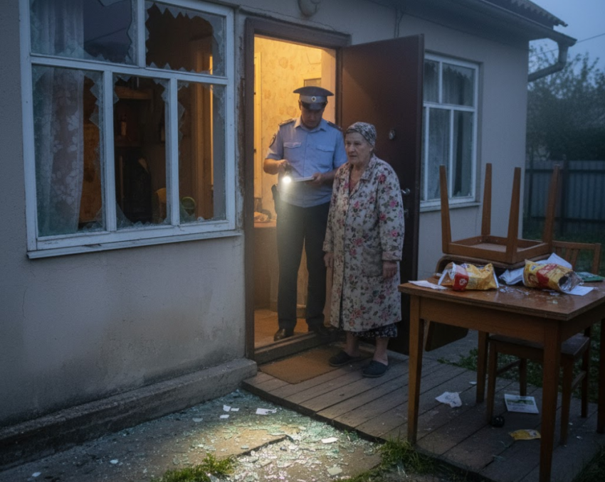 В Торезе пьяный вор украл еду и деньги у пенсионерки