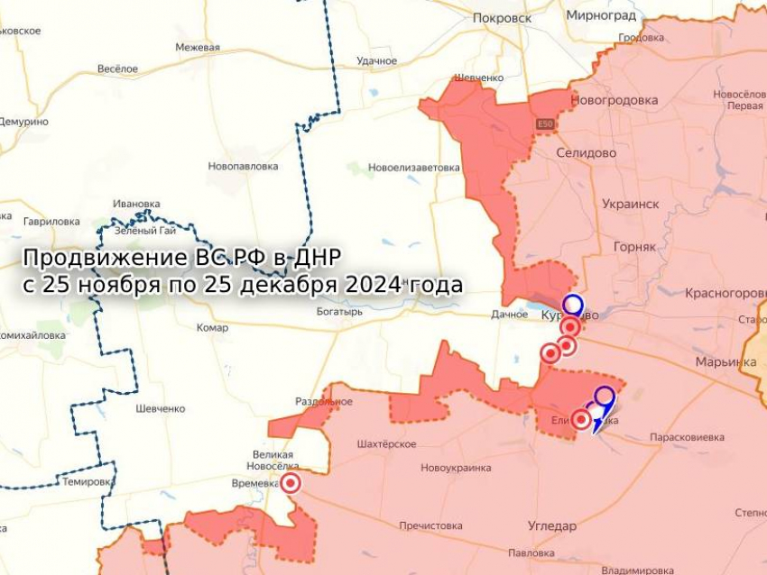 Хаос в рядах ВСУ: Наступление российской группировки войск «Центр» развивается на всем участке фронта южнее Покровска