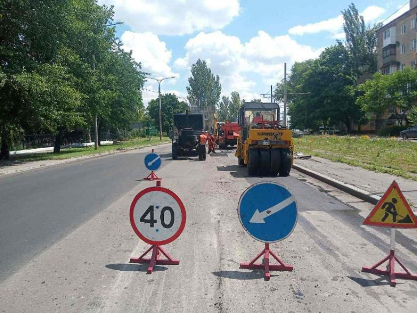 Стало известно, какие дороги будут отремонтированы в Донецке в октябре 