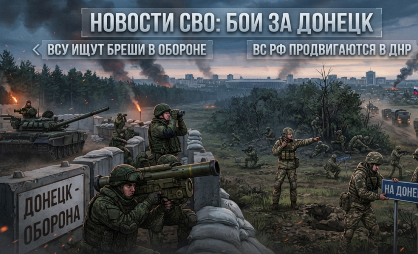Новости СВО: ВСУ ищут бреши в обороне Донецка, а ВС РФ продвигаются в ДНР