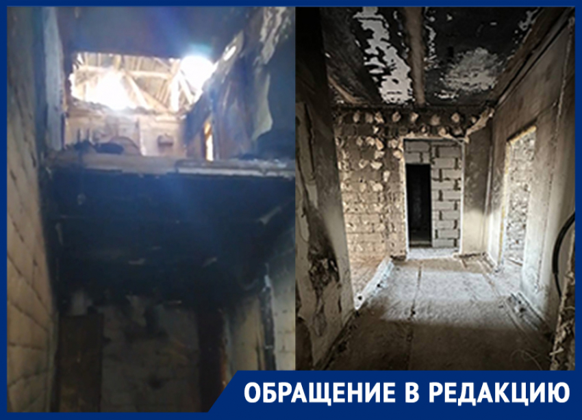 Молодая мама-инвалид из ДНР не знает, как можно на 100 тысяч рублей компенсации отремонтировать выгоревшую из-за обстрелов квартиру
