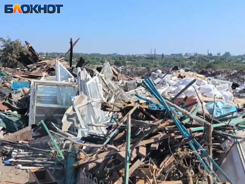 Якобы закрытая свалка в Куйбышевском районе Донецка продолжает расти