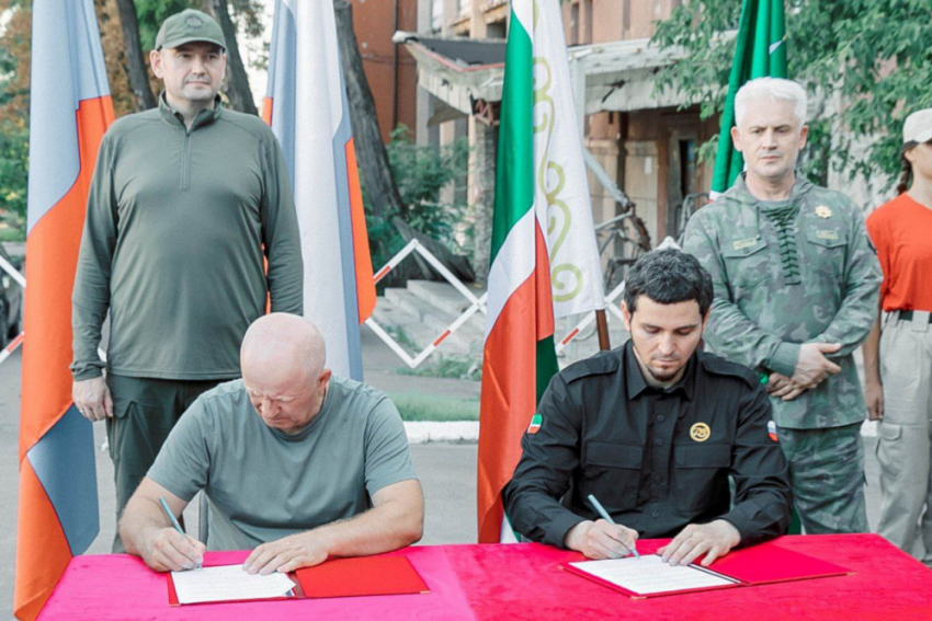 Грозный и Мариуполь подписали соглашение о сотрудничестве 