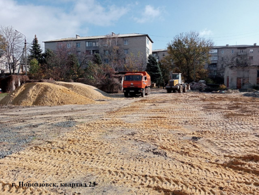 В поселках ДНР благоустраивают городские парки