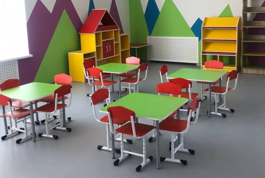 Детский сад в Волновахе, ДНР, готовится к открытию