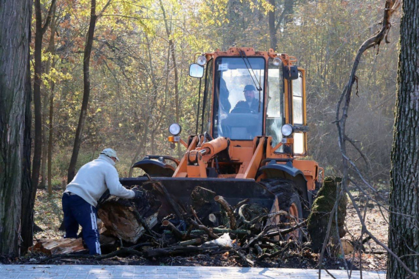Парк «Энергетиков» в Донецке ремонтируют без выходных: обновят к Новому году