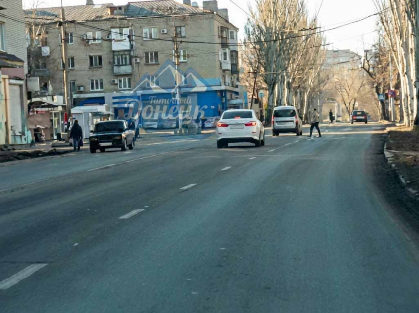 В Ленинском районе Донецка зафиксирован, предположительно, случай «автоподставы»