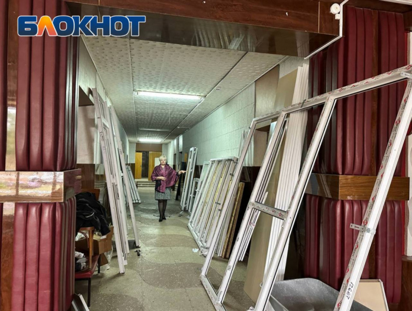 В клубе села Бирюки проводится долгожданный ремонт: корреспондент «Блокнот Донецк» побывал на объекте 