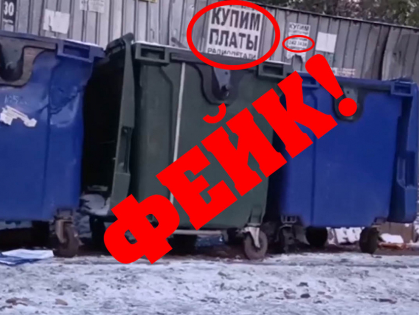 Фейк о крысах: СБУ* раскачивает людей в ДНР на поджоги мусорных контейнеров