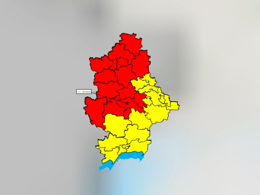 В ДНР 21 августа — жара до +33 °C и чрезвычайная пожароопасность