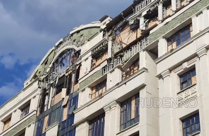 Денис Пушилин записал видео после обстрела из HIMARS здания администрации главы ДНР 
