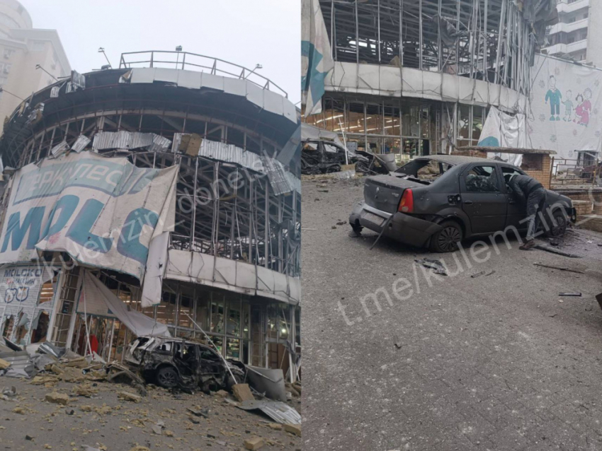 Два человека ранены в результате обстрела гипермаркета «Молоко» в Донецке из РСЗО HIMARS